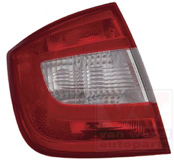 VAN WEZEL 7617931 -  HECKLEUCHTE OHNE E.TEIL LI. SKODA RAPID